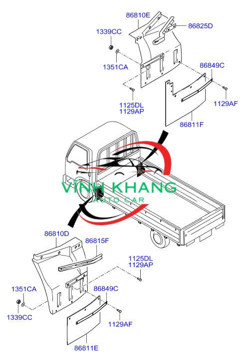 CHẮN BÙN BÁNH PHỤ FORD RANGER 2020 | EB3B28401EB CHẮN BÙN BÁNH PHỤ FORD RANGER 2020 | EB3B28401EB - Ảnh 5