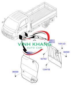 CHẮN BÙN BÁNH PHỤ FORD RANGER 2020 | EB3B28401EB CHẮN BÙN BÁNH PHỤ FORD RANGER 2020 | EB3B28401EB - Ảnh 4