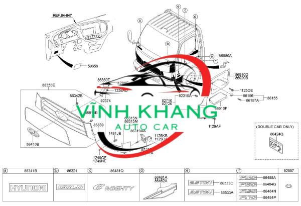 864615M001 | TEM CÁNH CỬA XE KIA BONGO 3 864615M001 | TEM CÁNH CỬA XE KIA BONGO 3 - Ảnh 4