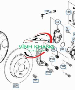 CHỤP BỤI PHANH TRƯỚC MAZDA 3 - Ảnh 3