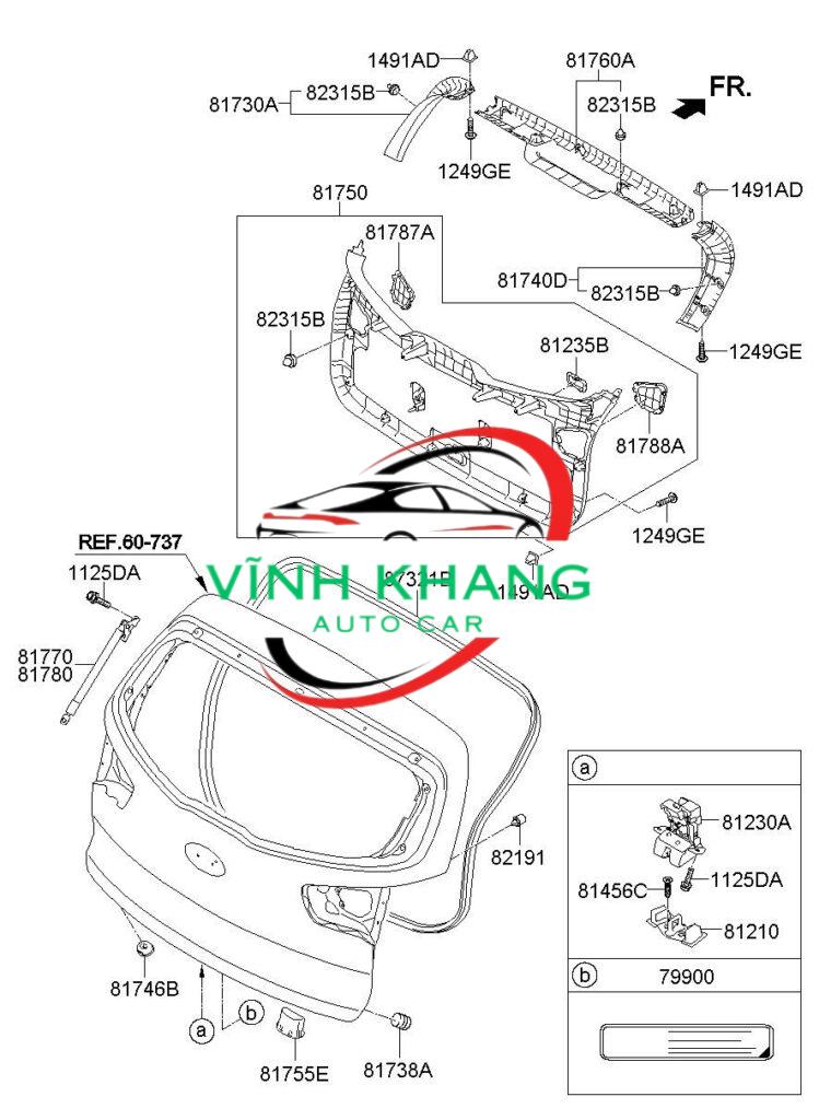 96740D3100 | CÔNG TẮC MỞ CỐP SAU HYUNDAI TUCSON 2018 96740D3100 | CÔNG TẮC MỞ CỐP SAU HYUNDAI TUCSON 2018 - Ảnh 4
