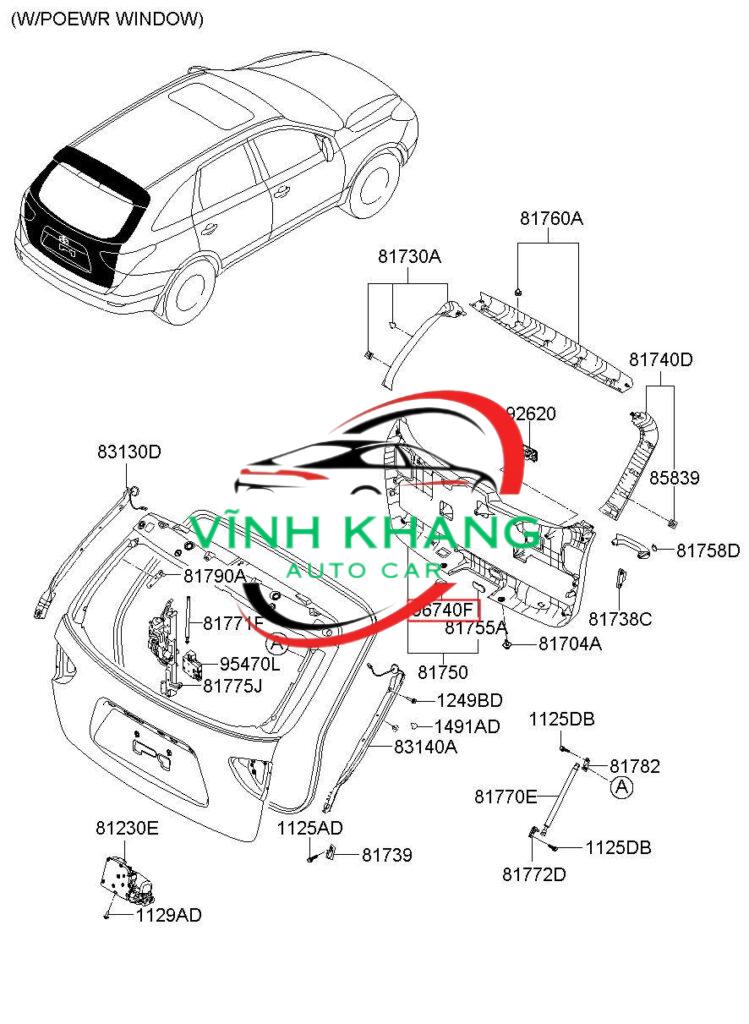 96740D3100 | CÔNG TẮC MỞ CỐP SAU HYUNDAI TUCSON 2018 96740D3100 | CÔNG TẮC MỞ CỐP SAU HYUNDAI TUCSON 2018 - Ảnh 5