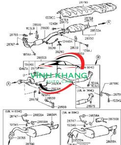 BẦU LỌC KHÍ XẢ XE HONDA CIVIC 2006-2011 | GP947236DH BẦU LỌC KHÍ XẢ XE HONDA CIVIC 2006-2011 | GP947236DH - Ảnh 4