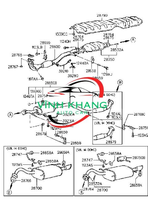 BẦU LỌC KHÍ XẢ XE HONDA CIVIC 2006-2011 | GP947236DH BẦU LỌC KHÍ XẢ XE HONDA CIVIC 2006-2011 | GP947236DH - Ảnh 4