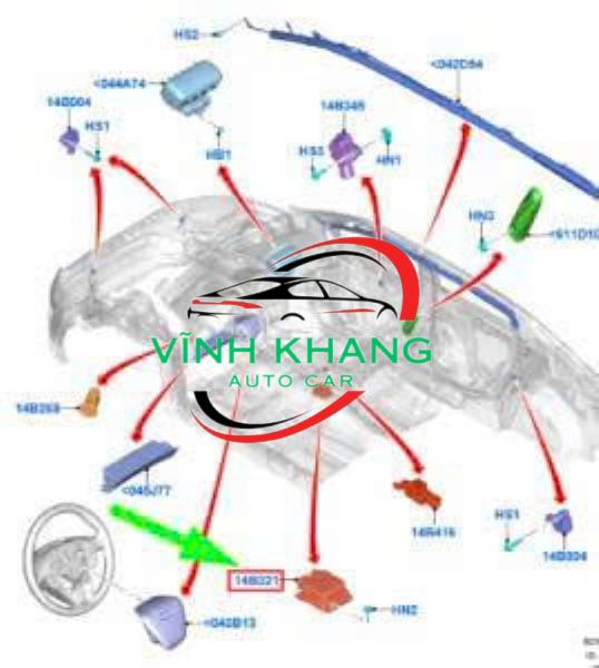 HỘP ĐIỀU KHIỂN TÚI KHÍ XE HYUNDAI PALASIDE 2023-2026 | 95910S8220 HỘP ĐIỀU KHIỂN TÚI KHÍ XE HYUNDAI PALASIDE 2023-2026 | 95910S8220 - Ảnh 4