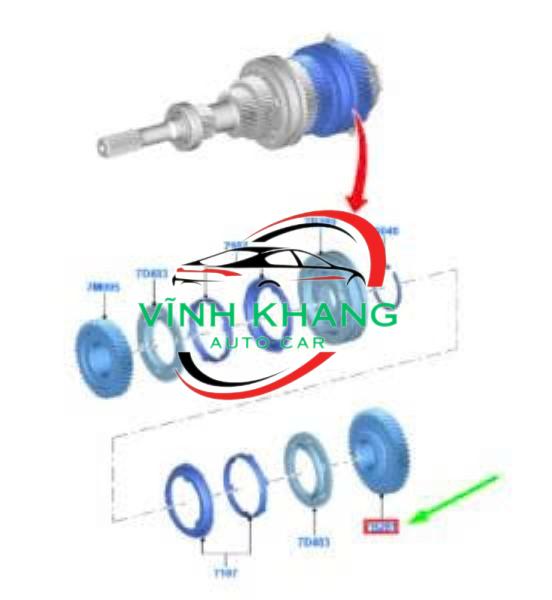 TRỤC 5 TẦNG XE HYUNDAI HD65 | 434105H020 TRỤC 5 TẦNG XE HYUNDAI HD65 | 434105H020 - Ảnh 5
