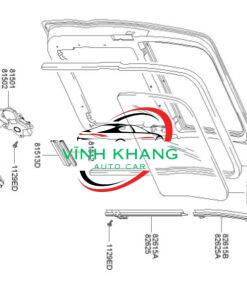 Ổ NGẬM KHOÁ CỬA XE MAZDA BT50 2008-2012 | UR8058310A Ổ NGẬM KHOÁ CỬA XE MAZDA BT50 2008-2012 | UR8058310A - Ảnh 5