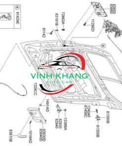 Ổ NGẬM KHÓA CỬA XE AUDI A1 2007-2013 | 8J1837016C - Ảnh 5