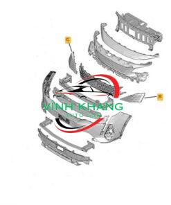 CẢN TRƯỚC XE THACO TOWNER 750A | 05116388529 CẢN TRƯỚC XE THACO TOWNER 750A | 05116388529 - Ảnh 4