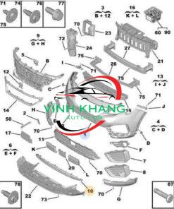 CẢN TRƯỚC XE THACO TOWNER 750A | 05116388529 CẢN TRƯỚC XE THACO TOWNER 750A | 05116388529 - Ảnh 5