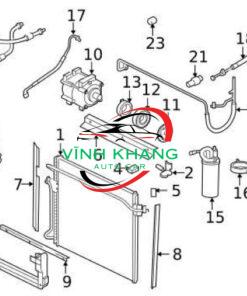DÀN NÓNG XE HYUNDAI MIGHTY 75S | 992375L302 - Ảnh 4