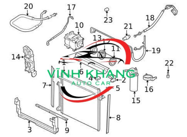 DÀN NÓNG XE HYUNDAI MIGHTY 75S | 992375L302 DÀN NÓNG XE HYUNDAI MIGHTY 75S | 992375L302 - Ảnh 4