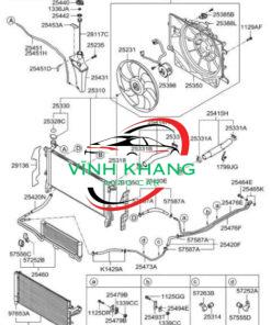 KÉT NƯỚC XE KIA RIO AT 2013 | 253101R050 KÉT NƯỚC XE KIA RIO AT 2013 | 253101R050 - Ảnh 4