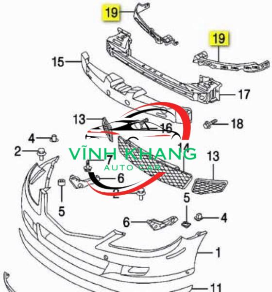 ỐP ĐÈN GẦM XE FORD RANGER | N1WZ15266V ỐP ĐÈN GẦM XE FORD RANGER | N1WZ15266V - Ảnh 3